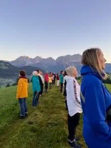 mediter devant le mont kayser